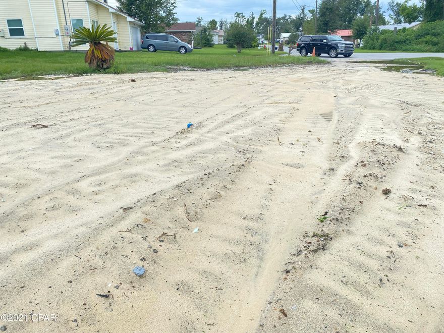Great cul de sac lot essentially 10000+/_ sq ft clear slate empty  canvass in nice neighborhood. this community is close to Tydall AFB about 29 miles from both Mexico and Panama City Beaches. Bring your builder and build a house to your liking you will have the newest one in the neighborhood!