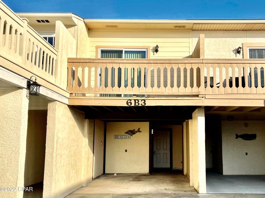 CURRENTLY UNDER CONTRACT, SELLER ACCEPTING BACKUP OFFERS - ***LOOK NO FURTHER! RARE opportunity to own a 3 bedroom 2 1/2 bath townhouse in the gated beach resort of Horizon South. Desirable location on the West End just a short walk to dedicated beach access to the white sandy beaches and emerald waters. Unit is turn-key, offered fully furnished and can sleep 10. New living room set with sleeper sofa and newer dining room set. Enjoy outdoor living from two private balconies and a fenced-in patio, perfect for grilling out. You'll have plenty of storage inside and out, and have one of the few units with covered parking right at your door.  All the comforts of home makes this an ideal vacation home or investment with excellent rental income potential. Enjoy some of the best amenities 4 Pools, Kiddie Pool, Courts, Volley Ball Court, Shuffle Board Court, Horseshoe Pit, and Club House with pool table and Fitness center.  Location is close to Pier Park for shopping, dining, events & entertainment, with other nearby parks, attractions, golf courses and more!  Call today for your private tour!