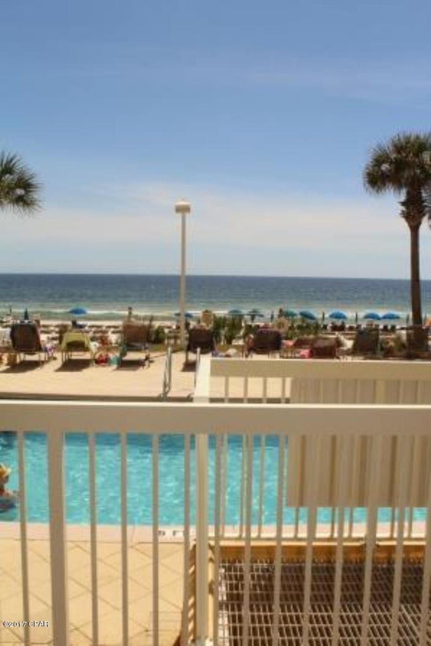 CALYPSO IS THE BEST CONDO ON THE BEACH. IT IS RIGHT ACROSS FROM PIER PARK. JUST WALK ACROSS THE ROAD AND HAVE DINNER AND WALK HOME. PIER PARK HAS A MOVIE THEATER, SHOPPES, RESTURANTS AND FUN THINGS TO DO FOR THE WHOLE FAMILY. THIS IS A GROUND FLOOR GULF FRONT UNIT. ONE BEDROOM TWO AND HALF BATH. UNIT IS 105 IN THE EAST TOWER. THIS UNIT HAS A GREAT VIEW OF THE BEACH AND WATER. WHAT A WONDERFUL CONDO. PURCHASE THIS SUPER UNIT AND HAVE THE BEACH AT YOUR FOOT STEPS EVERY DAY. Price just reduced.