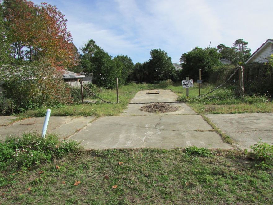 This 50 x 100 lot is perfect for that beach getaway. Property located a few blocks away from the gulf.   Contractor and plans available for making your dream of a beach getaway a realty.  Priced to sell!  Don't let this property get away! All information contained herein is intended to be correct, however buyer assumes complete responsibility for verification of all information.