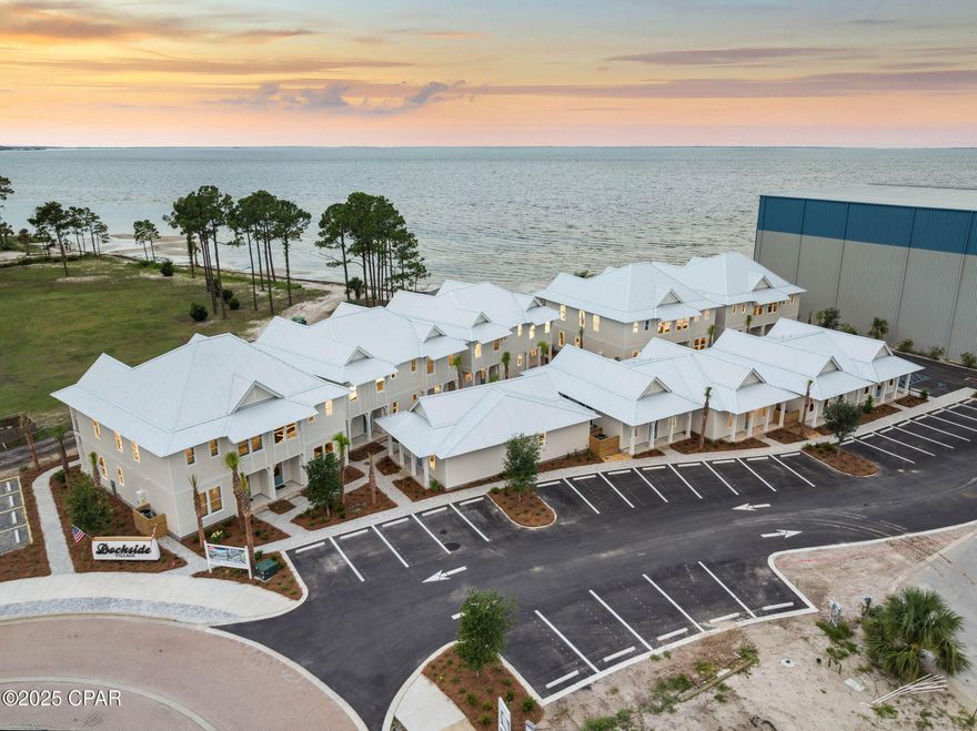 Nestled adjacent to Point South Marina, Marina Cove, St. Joseph Bay, and George Core Park, these thoughtfully designed homes offer not only stunning custom finishes but also unparalleled access to the best attractions Port Saint Joe has to offer. From recreational activities and serene relaxation spots to premier retail, dining, and nightlife, Dockside Village places you right at the center of it all. Whether you're seeking a tranquil retreat or a lively urban experience, Dockside Village is poised to deliver a living experience that truly captures the essence of Port Saint Joe. We invite you to join us in exploring this exciting new community and discovering your perfect waterfront home.