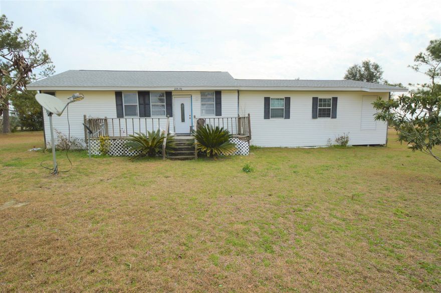 Looking for a home in the country.... 4 bedroom 2 bath. Home has large deck on front. Property has exterior storage building. Home has open floor plan with good size bedrooms.