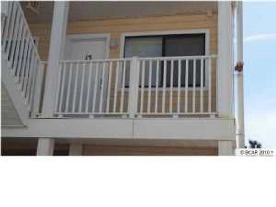 Great condo fully furnished and close to the beach. Can see the gulf from your welcome mat. Condo is on the lower floor with parking close to steps. No need for elevator, only a few steps to this end unit. Freshly painted in Florida Colors. Large balcony for relaxing and enjoying well kept grounds and 2 pools. Great location close to beach access, shopping and Pier Park. Its got it all.....