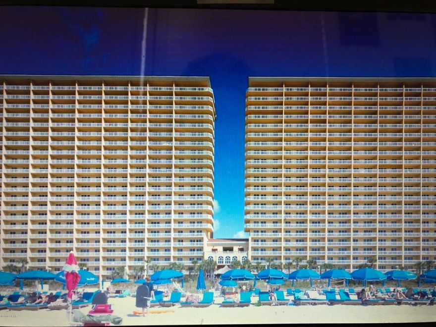 ** 2BR | 2BA + Bunk /End with large Balcony& LOW FLOOR – Across from Pier Park**…If you are looking for the perfect beach get-away look no further, you have found the ideal investment. This solid rental unit features tile throughout for easy maintenance. The kitchen offers granite countertops, large breakfast bar, and breathtaking views through the open living & dining area. 109-I, in the East Tower, is being sold fully furnished, tastefully decorated, and rental ready. Calypso Towers is a Caribbean style resort with two resort-style pools, a gulf-side tiki bar, fitness center, air-conditioned walkover, high speed elevators, gated garage parking, tropical landscaping, onsite rental desk and onsite security. Calypso *enter on MORE* Towers is located in the most ideal location on the beach and within walking distance to bars, restaurants, entertainment, and the best shopping around. The resort has on-site seasonal beach service where you can rent beach chairs, jet skis, parasail, and all type of water activities. If you like to fish, the pier is next door where you can rent fishing equipment, or take your dog to the pet friendly section of the beach, which is to the immediate right of Calypso Towers. If this sounds like the investment you have been waiting for, call today to make an appointment before it is gone. Age, Sq.Ft., Dimensions, Schools, Tax, or any important information is just an estimate and must be verified by the buyer via professional or personal inspections