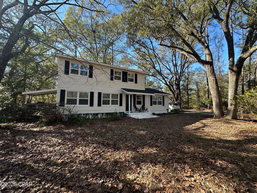 Set on 20 private acres, this two-story 3-bedroom, 2-bath home offers a rare blend of space, privacy, and peaceful living. Surrounded by nature, the property provides a quiet retreat while still offering the comfort of a thoughtfully designed residence.

The two-story layout features inviting living spaces filled with natural light and scenic views throughout. Major systems have been thoughtfully updated, including a new roof, air conditioning system, hot water heater, and windows—all replaced in 2018, offering added peace of mind for the next owner.

With no close neighbors, the expansive acreage is ideal for outdoor recreation, gardening, animals, or simply enjoying the serenity of a secluded setting. This property offers endless possibilities for those seeking privacy, land, and a slower pace of life.

A beautiful, peaceful retreat with room to grow—schedule your private showing today.