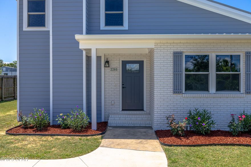 CURRENTLY UNDER CONTRACT, SELLER WILL CONSIDER BACKUP OFFERS 
Don't miss your chance to own this beautiful rebuilt home in the desirable St. Andrews community! Experience peace of mind and modern comfort in this fully renovated home, thoughtfully upgraded from top to bottom. Every detail has been updated for worry-free living. Including a brand-new metal roof, new windows, plumbing, electrical, drywall, and insulation. Step inside to find new flooring throughout, creating a fresh, cohesive look. The heart of the home is the stunning chef's kitchen, featuring granite countertops, abundant cabinetry, and a spacious walk-in pantryâ''perfect for entertaining or everyday cooking. Both the guest and master bathrooms offer luxurious, fully tiled showers with sleek glass doors, while the master bath also includes a double vanity for added convenience. The master suite is a true retreat, complete with a large walk-in closet, private balcony, and its own private entry, offering a peaceful escape at the end of the day. Schedule your tour today!