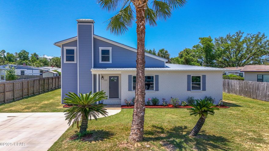 Don't miss your chance to own this beautiful rebuilt home in the desirable St. Andrews community! Experience peace of mind and modern comfort in this fully renovated home, thoughtfully upgraded from top to bottom. Every detail has been updated for worry-free living. Including a brand-new metal roof, new windows, plumbing, electrical, drywall, and insulation. Step inside to find new flooring throughout, creating a fresh, cohesive look. The heart of the home is the stunning chef's kitchen, featuring granite countertops, abundant cabinetry, and a spacious walk-in pantryâ''perfect for entertaining or everyday cooking. Both the guest and master bathrooms offer luxurious, fully tiled showers with sleek glass doors, while the master bath also includes a double vanity for added convenience. The master suite is a true retreat, complete with a large walk-in closet, private balcony, and its own private entry, offering a peaceful escape at the end of the day. Schedule your tour today!