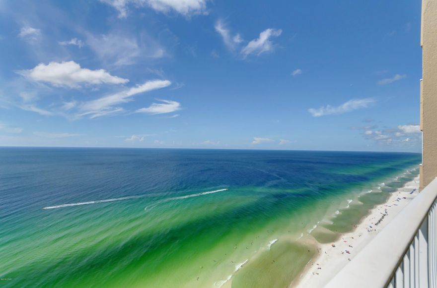 If spectacular views from your beach condo are a MUST HAVE, then this Penthouse Unit at Tidewater Beach Resort is a MUST SEE!!  Unit 2907 is a 1 bedroom/2 bath with hallway bunks ''F'' Plan 849 sf unit featuring open living floor plan, tile flooring throughout, stainless appliances in the kitchen, and much more! Tidewater Beach is a premier resort on the Emerald Coast!  Contact us today to see this beach beauty!