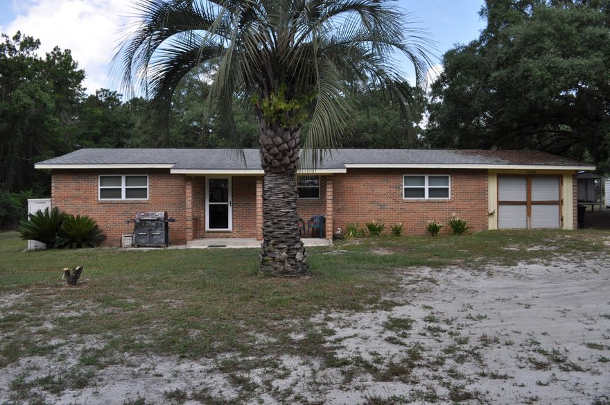 Ready for some room to grow?  This 3BR/2BA brick home on 1.25 acres is just the ticket for a growing family.  This amazing property is just outside of the Callaway city limits so you have lots of options, yet your still close to town, Tyndall Air Force Base, schools, and more!  The home has been updated in recent years and features a split-bedroom floor plan, large utility room and a garage.  In addition, there is a detached shed with two car carport and several fruit trees on the property including plum, pecan and orange.  Because this property is in county zoning, horses are allowed and you've definitely got the room.  Well maintained and the whole family will be proud to call this home!  All info is approx. and must be verified by Buyers if important.
