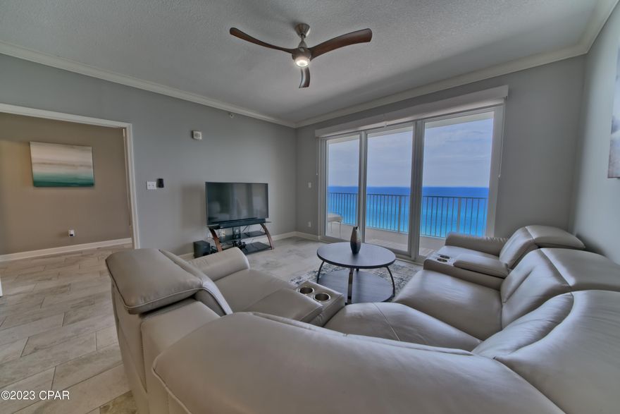 CURRENTLY UNDER CONTRACT,SELLER WILL CONSIDER BACK_UP OFFERS. Huge price reduction!! Beautiful Gulf Front 3BR/2BA with breathtaking views of the Gulf from the living room and Gulf front master bedroom!  This very well maintained condo has never been rented and has only had two owners since it was built! This boutique Resort has just over 60 units and underwent a renovation in 2016, The resort has plenty of parking and an additional lot directly across the street. The lobby can only be accessed using a code so you'll always feel secure. Gulf front pool and high speed elevators and a great location make this a very sought after resort. The condo features a large gulf front balcony with spectacular views of the beach. The condo's interior has undergone a transformation with all new modern ceiling fans and fixtures new paint, new living room and bedroom furniture as well as new stainless steel appliances appliances ,new full size washer and dryer located in the spacious laundry room, new kitchen backsplash,new Bali shades in the living room and Gulf Front master bedroom and more!
This is the perfect beach getaway or would pull in very good rentals numbers if you chose to rent it out. The resort has one of the lower HOA fees on the beach as well. Schedule your showing today!