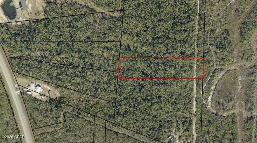 Vacant land opportunity in Bay County, Florida—Parcel ID 07396-016-110 is an undeveloped lot located near CR 2297 in Panama City. This parcel offers a blank canvas for future investment or land banking, with no utilities currently in place and no documented easement for access. Surrounded by natural Florida landscape in an unincorporated area, it presents long-term potential for development pending proper due diligence. Buyers are advised to confirm zoning, access, and utility availability with Bay County Planning and Development Services. Property is being sold as-is.