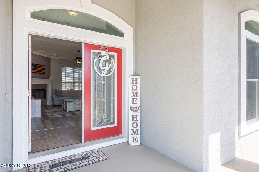 Don't miss your chance to own this beautifully maintained, RARE 5 bedroom home in The Hammocks. The open concept layout, 10 foot ceilings and natural light will invite you into this stunning space. The large kitchen has upgraded stainless steel appliances. Luxury vinyl plank flooring were installed throughout the living areas in 2018, all carpet in the bedrooms were also replaced. Enjoy outdoor living with the freshly sodded, large fenced backyard, fruit bearing trees and screened back porch. New roof in 2019 and brand new high efficiency 18 seer HVAC system installed in 2020. The Hammocks is a subdivision that boasts sidewalks throughout, a community pool, and is close to great schools.