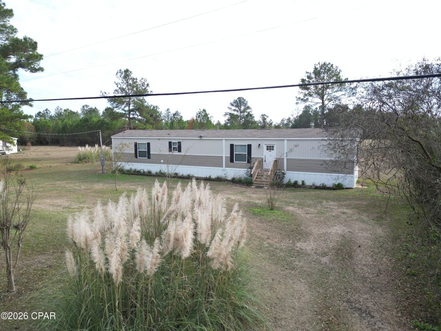 Welcome to 10543 NW Schmarje Lane in Bristol, Florida, where space, comfort, and outdoor living come together.

This 2022 mobile home offers 1,164 square feet of easy, functional living with 3 bedrooms and 2 full baths. The layout is designed for everyday life, giving you room to relax, gather, and unwind after a long day. Natural light fills the home, creating a warm and inviting feel from the moment you step inside.

Situated on a spacious 0.65-acre lot, you'll enjoy the freedom of extra outdoor space, perfect for gardening, pets, hobbies, or simply enjoying your surroundings. A storage shed in the backyard adds convenience for tools, gear, or weekend projects.

Location truly sets this property apart. You're just minutes from the Bristol Boat Landing, about 15 minutes from the Apalachicola National Forest, and only an hour from both Mexico Beach and Tallahassee. Whether you enjoy fishing, hiking, boating, or quick beach getaways, adventure is always close to home.

If you're looking for a comfortable home with room to breathe and easy access to North Florida's best outdoor attractions, this property checks all the boxes.

Schedule your private showing today and see how this home can fit your lifestyle.