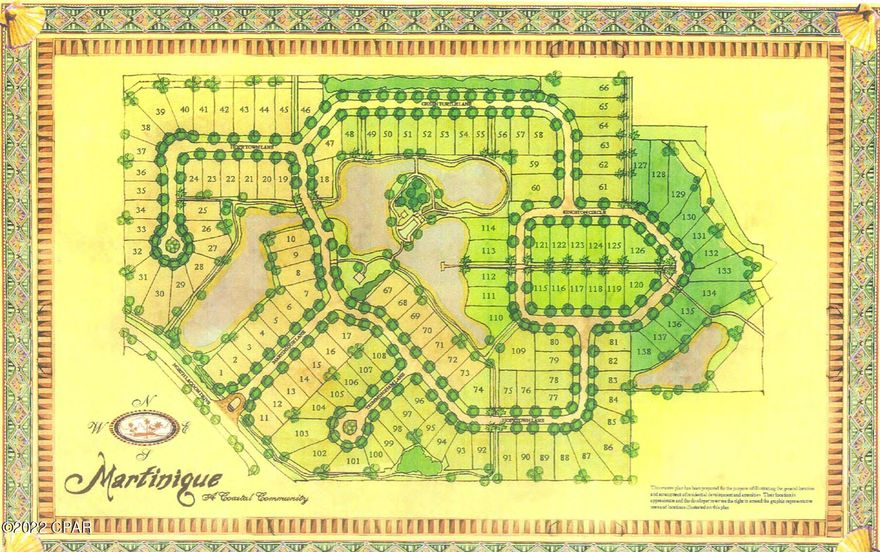 Welcome to Beautiful Martinique... These double lots 119 & 120 are perfectly situated surrounded by the lovely nature walks within this gated community.  Walking distance to restaurants, beach access, and more.