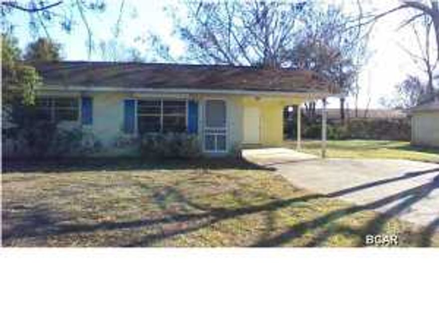 Located on the desirable West End of Panama City Beach close to shopping and Frank Brown Park. This two bedroom home has a large Florida room great for entertaining. There is a nice back yard with a separate shed that can be used for storage. Only a few blocks from the beach and no HOA fees this property will not be on the market long. Age and square footage approximate, if important please certify.