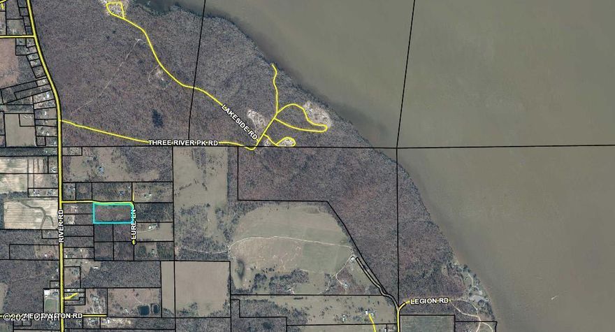 Short drive to Lake Seminole thru Three Rivers State Park for fishing & boating plus you can also launch from Sneads Park Boat Ramp. Ten acres wooded with pines & oaks. Corners Sneads Landing Road & Lure Lane.  Deeded ingress / egress to the property off of River Road.  Nice homes in the area.