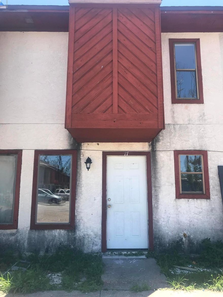 This renovated two story townhome is located close to the colleges, St. Andrews, the beach, restaurants and shopping!  Downstairs boasts a laundry room, 1/2 bath, living room, dining nook and kitchen.  There are two upstairs bedrooms with plenty of storage space and a Jack and Jill bathroom.  The back patio is perfect for grilling!

The townhome has a new roof, sheetrock, insulation, paint, windows, carpet and wood-look vinyl plank flooring.  Many of the townhomes in this complex are rentals.  Units rent between $675-$900 per month.