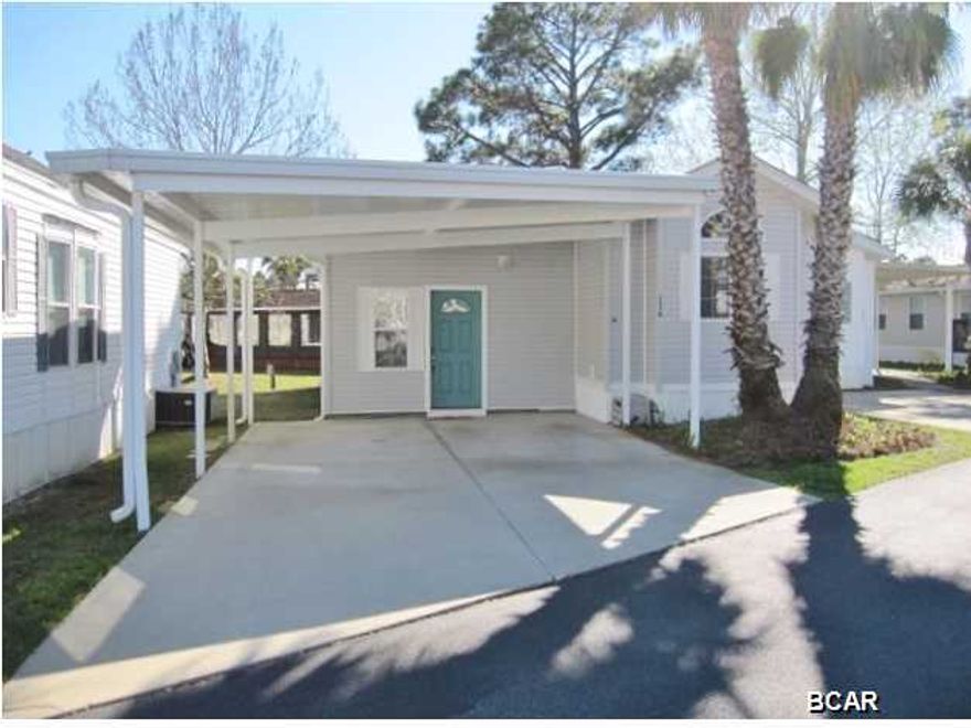Well maintained unit in excellent condition with screened porch, patio and carport. Cathedral ceilings and ceiling fans in each room. Lots of closets with built in storage. Laundry room with large capacity washer and dryer. Large kitchen with lots of counter space and storage. Large master bedroom with alcove that could be used as an office space or sitting area. Separate storage room. Please note that square footage, lot size and measurements are approximate and should be verified by Buyer.