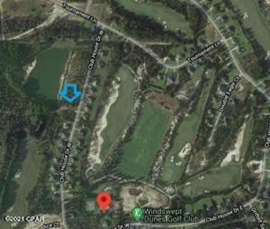 Great lakefront lot with a beautiful view. You can build your dream house ! Windswept estate  has a nice Golf course, a clubhouse, a pool area, and a tennis court ect...