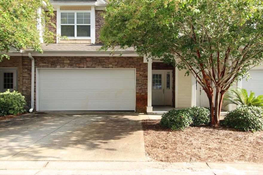 GREAT OPPORTUNITY! PRICE REDUCED! BRING ALL OFFERS! Spacious home located within the gated community of Villas at Suncrest. Step inside the welcoming foyer and continue around to the cozy living room. The eat-in kitchen offers granite counter tops, an abundance of cabinets and a pantry. Just outside the back door you will find a quaint sitting area. Concrete pavers have been extended off the patio to add extra entertaining space. The first floor also includes a half bath as well as storage under the staircase. Upstairs you will find the master bedroom and master bath. A walk-in closet is conveniently located in the master bathroom. Two additional bedrooms, a full bath and laundry room are also located on the second level. Best of all, this home has a two car garage, perfect for storing extra beach supplies. The clubhouse encompasses a community room, fitness center and swimming pool. Conveniently located to the beach, shopping, schools and entertainment. Call today to schedule an appointment to see this home.