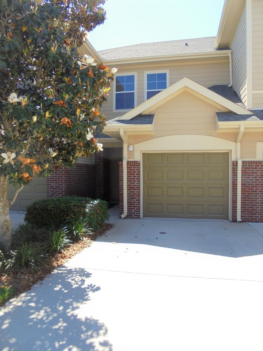 Looking to downsize or live without homeownership hassles? This is an excellent neighborhood & buying opportunity. The interior offers a large open living area downstairs, hardwood floors, 9 ft. ceilings, granite tile counters, crown molding & a large screened porch. Upstairs has a split bedroom plan each with their own ensuite. The Master bath has a double vanity and garden tub. The Master Bedroom also has a walk-in closet. There is a bonus area that could be used for whatever you needed, Office, Game Room, TV Room, etc. A separate laundry room is located close by and convenient to both bedrooms. A large one-car garage and driveway complete the parking. The amenities of the property include gated neighborhood, club house, pool, plus a great family lifestyle, limited traffic with only one way in and one way out, beautiful little lakes with fountains and immaculate landscaping throughout. Baldwin Rowe is centrally located, minutes away from the mall, restaurants, movie theaters, and hospitals. If you are looking for a new home or just an investment, this would be a great community for you. This is a great home, in a great location! All sizes are approximate, please measure if important.