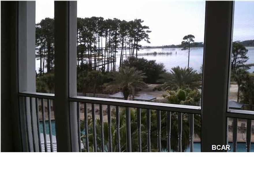 Beautiful luxury 2 Bedroom, 2 Bath unfurnished condo overlooking beautiful Lagoon style pool with spectacular Gulf Views located at Reflections at Bay Point 4th Floor! This unit has granite countertops, stainless Steele appliances, all tile flooring a large screened balcony. Bay Point features 2 golf courses, full size marina, gourmet deli, 4 star restaurants, pools, tennis and more, *****Tenant must purchase membership to use facilities. This location is convenient to Navy Base and beaches. NO PETS.