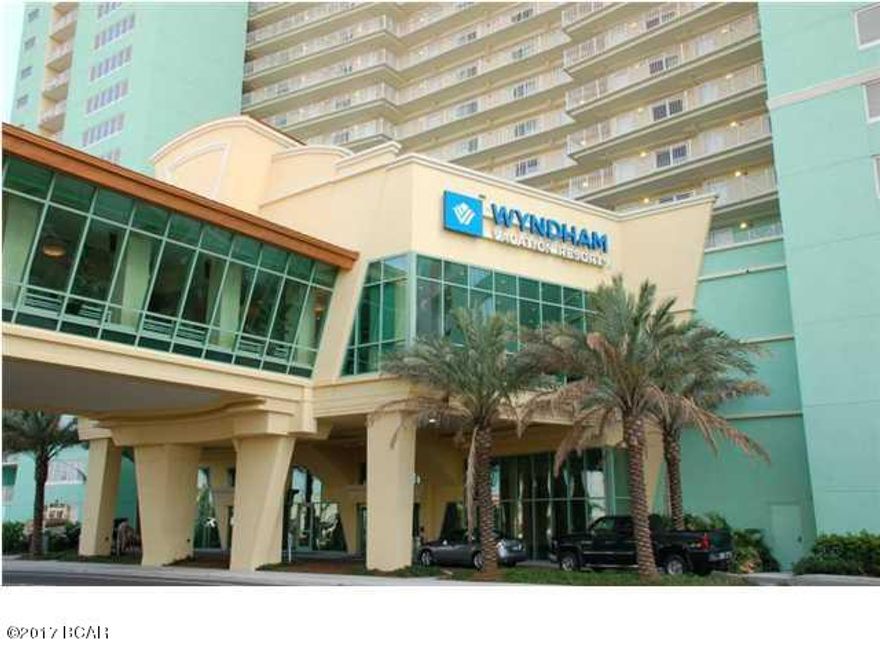 Priced Well!  A GREAT Unit In Wyndham's Emerald Beach Resort ... A TRUE Destination Resort ... One of the BEST BUILDING AND MAINTAINED Complex Along The Emerald Coast. Emerald Beach Resort #2134, a Large 1+ Bedroom, 2 Full Bath Condo Offers Outstanding 180-Degree Panoramic Views of the Gulf of Mexico Thru The Oversized 8 Foot x 16 Foot Full Glass Wall And Sliding Doors; Fully Tiled Floors Throughout; Upgraded Kitchen Cabinetry; 3cm Granite Countertops; Crown molding. This Condo Can Sleep 6 Comfortably. NEWER Heat Pump ... ONLY 5 Years Old. 2017 Gross FUTURE BOOKINGS of Approximately $18,500 to Transfer With Unit Sale. 2016 gross bookings of $41,000. Seller Will Include VRBO Website With a Full-price Contract. Complete in 2007, Emerald Beach Resort Offer All The Amenities And Services One Might Expect From A Full Service Resort. Multiple Pools, Spas, Fitness Center, Valet Parking, 2 Parking Garages, SkyBar, On-Site Starbucks, Snack Bar, Tiki Bar, and more. All Information Deemed Reliable However Can Not Guarantee. Buyer Should Verify Any Information Prior To Relying Upon The Same. All Measurements Are Estimated And Are For Estimation Purposes Only.