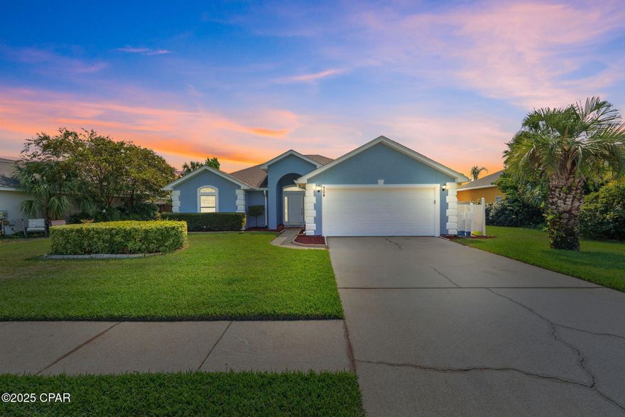 Discover this beautifully maintained 3BR/2BA home in the desirable Summerwood community of Panama City Beach. Located just minutes from Pier Park, white-sand beaches, shopping, and dining, this property offers the perfect blend of comfort and convenience.

Features include an open floor plan, vaulted ceilings, spacious kitchen, a primary suite with walk-in closet, and a large fenced backyard ideal for entertaining or relaxing. The home also includes a 2-car garage, irrigation system, and low HOA fees.

Energy efficiency is a big plus with solar panels that will be paid off at closing, helping you save on electricity costs. The home also features a new air conditioning system, providing comfort and peace of mind for the new owners.

Whether you're looking for a primary residence, second home, or investment property, 304 Summerwood Dr offers incredible value in one of Panama City Beach's most sought-after neighborhoods. The property can be sold unfurnished or furnished, making it a great option for personal use or rental investment.

Move-in ready and priced to sell -- concessions available!