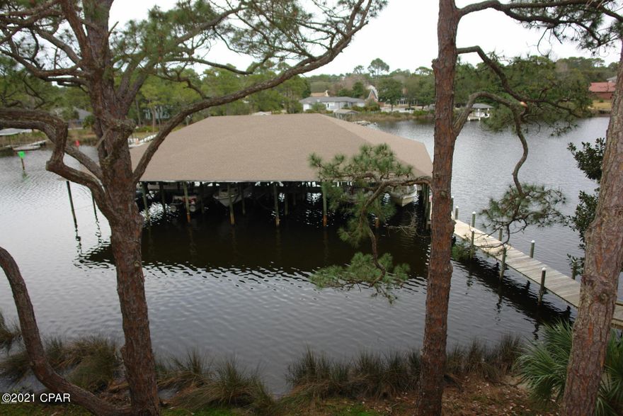 Bring your boat!! This newer and updated two bedroom/two bathroom condo is located right on the lagoon with a large private covered balcony! This one has the perfect view and only two blocks to the beach!!! This condo makes a perfect primary residence, beach home, long term or weekly rental! Bonita Point offers community pool, clubhouse, plenty of parking, and covered boat slips with lifts available for rent!! This rare location offers the best of both worlds with being located on the lagoon and so close to the beach! Also plenty or restaurants, shopping, and activities within walking distance! All info and measurements are approximate and must be verified by buyer.