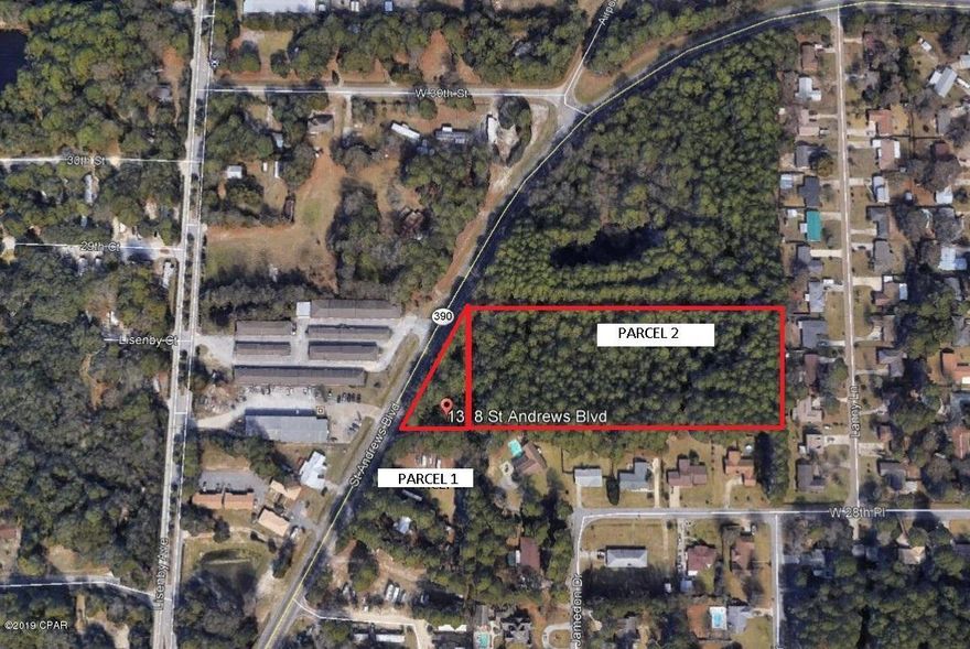 Recently approved by County Commission for General Commercial 2 Zoning and Usage.  Two Parcels Convey with offering, with Parcel ID#'s: 13080-000-000 and 13077-000-000.
