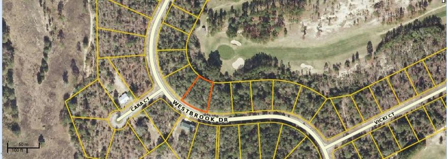 Beautiful wooded lot on Golf Course in Sunny Hills. All information and measurements should be verified if important.