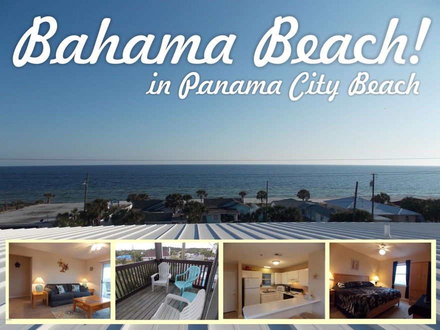 Where else can you have your piece of paradise for an affordable $151/per sq foot? This is not a studio, but a 2 bed 2 bath, 1025 sq. ft. condo across the street from Bahama Beach. Live your dream affordably with reasonable fees $550/qtr (w,s,t,pc,cbl) and only 350ft to the beach and mesmerizing emerald green waters. The Gulf view from the top deck is outstanding, but also Gulf views inside the unit too. Because this is an end unit, there are extra windows allowing abundant light. You won't get the traffic blues here, as a quick block north to Middle Beach Rd will get you quickly to your necessities. Don't delay your investment! Appraised values here at Somerset increased by 36% since last year! Values are going up everywhere, so get this one while you can. Enjoy Ironman, Thunder Beach, parades, summer fun and you have a bar and grill next door if you don't want to cook! Regarding traffic, you can escape to Middle Beach Rd. (Hutchison) which is your speedy way to grocery and a big chain. Seller is allowing an allowance of $2500 for some windows and a slider door that fogged, and the bid came in at just over $1800 so use the extra money for your closing costs or whatever you choose. SHORT TERM RENTALS ALLOWED, OWNERS PETS OKAY. Don't pass this one up. Listing agent lives in the building in a separate unit, but is happy to tell you all about the improvements and believes this is a great place to live.