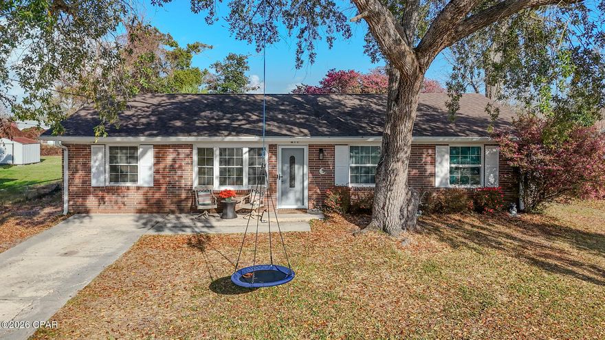 Beautiful ranch home in the heart of Lynn Haven featuring tile flooring in main living areas, crown molding, and new Whirlpool appliances. Home includes a unique hidden room, two storage sheds, and a fully fenced backyard. New AC installed in 2018. Conveniently located near shopping, restaurants, parks, and the bay. Call today for a private showing!