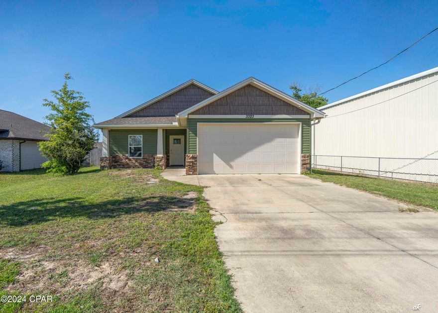 This House is for LEASE. Come view this beautiful '' like new home'' located in a quiet neighborhood. Home still has the new look feeling as you walk in. This home offers an open floor plan overlooking the family and dinning room from the kitchen. The kitchen has all stainless steel appliances, white cabinets, granite counter tops, and large breakfast bar. Crown molding with step up trey ceiling in family room. Vinyl Plank wood throughout. Split master bedroom with trey ceilings and new custom shower. Double vanity, granite counters and large closet. Like new ceiling fans and light fixtures. Back yard fully fenced in. with sprinkler system and extended custom paved patio. Solar panels installed and paid for. Cents on the Dollar for your electric bill. Turn key and immaculate.
