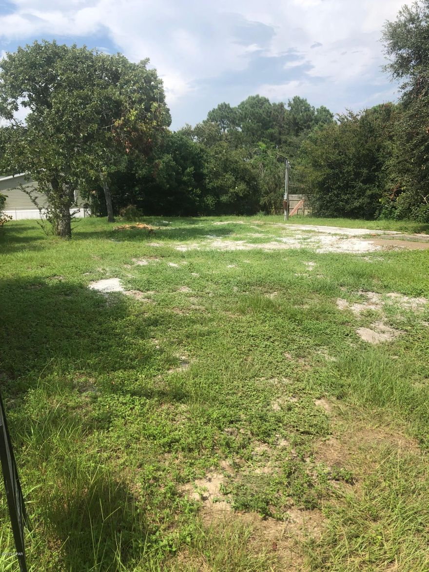 Lot located north of HWY 98.