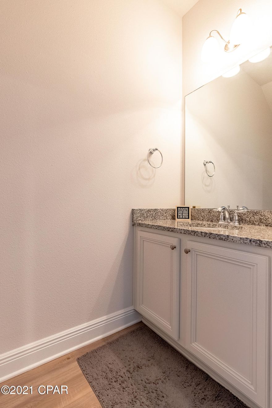 This well maintained townhome is in immaculate condition. This 3 bedroom's, 3 bathroom two story home feels larger than life with over 1,500 sqft of comfortable living space. This desirable community is conveniently located for shopping, popular dining, great schools and the beaches. You'll love the open kitchen with stainless steel appliances, granite countertops and a breakfast bar. This home also comes equipped with a smart home system. Other highlights include updated flooring throughout the first floor, a garage and a community pool. The master suite has great views of the lighted fountain and a walk-in closet. The master bathroom has a double vanity and a walk-in shower. The other two rooms also provide plenty of space for sleep or study along with closet space. If you're looking for a newer home on the beach for an affordable price this is a must see. It's great for a personal residence or an investment property. Give us a call to schedule your private showing.