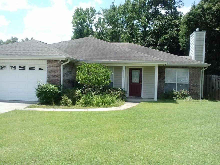 Nice 3 bedroom 2 bath home w/2 car garage.  This home features covered porch, screened in patio, open deck, open floor plan, tile floors, gas fireplace, sprinkler system, privacy fenced backyard with shed for storage.