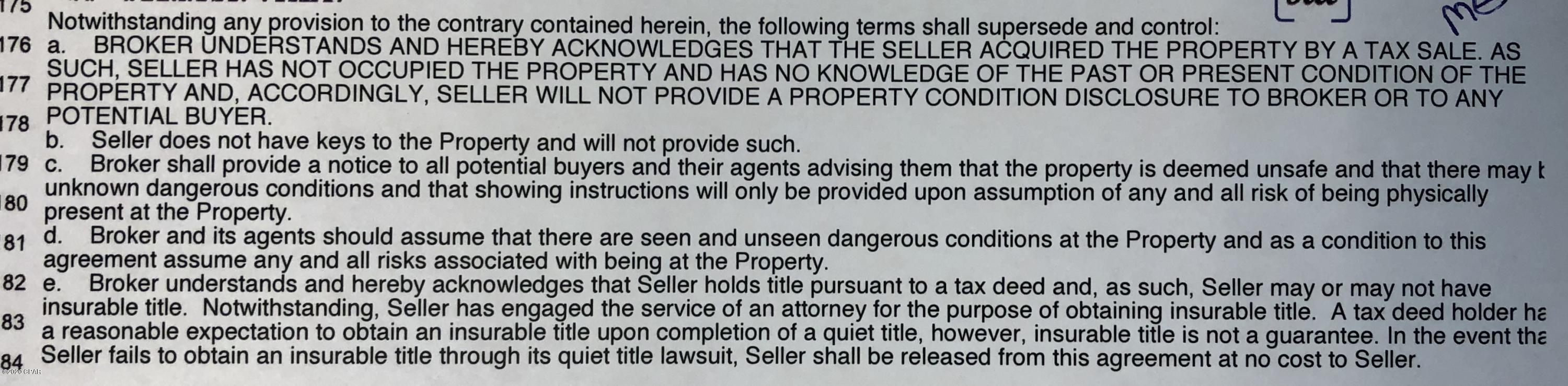 No Named Subdivision - Land