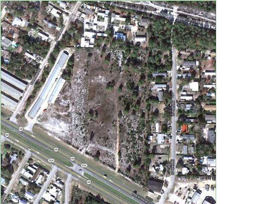 FORECLOSURE!! Outstanding Business Opportunity; excellent commercial exposure in west Panama City Beach on Panama City Beach Parkway (US Hwy 98), PCB's major arterial roadway. Property is in in PCB city limits - it is cleared and is zoned Commercial High Intensity (CH), which allows for a very liberal variety of commercial uses (click on above photo for link to PC Beach LDC). PROPERTY TO BE SOLD ''AS IS''. BUYER TO VERIFY ALL FEATURES, INCLUDING DIMENSIONS AND AREAS CITED.