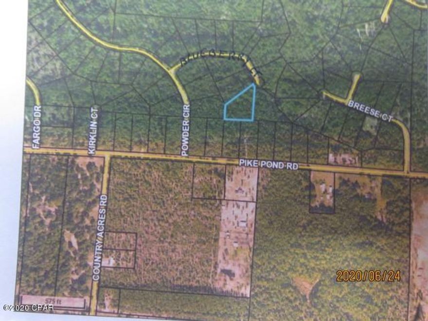 Heavily wooded residential lot in the Subdivision,  Compass Lake in the Hills.  This part of the subdivision allows newer Manufactured homes of 1000 square feet of larger, good for ''home and land'' financing.  Lot ownership also includes membership in the Property Owners Association and grants use of the facilities and amenities of the subdivision to the property owners.  Rules and Regulations attached to the deocuments section of this listing for further review.  Lots of amenities including disc golf course.