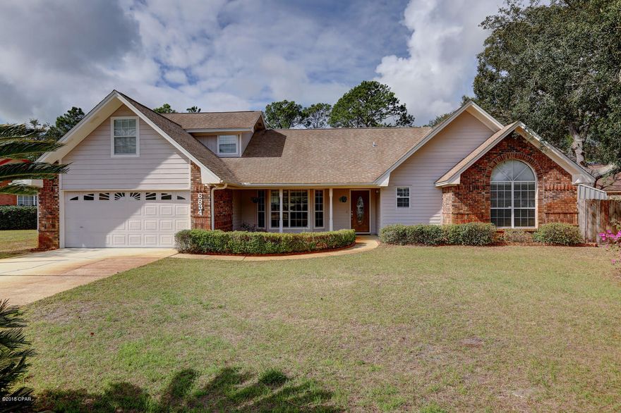 Are you looking for a spacious home in Callaway with a POOL? Located at the end of the cul-de-sac with an oversized lot. Close to TAFB and located in the popular Callaway Point. The home is 4 bedrooms and 3 baths. There is a formal living room and also a family room with fireplace and vaulted ceilings. The 4th bedroom is located above the garage with a bathroom and can be used as a guest suite.  Please verify all sizes and information.