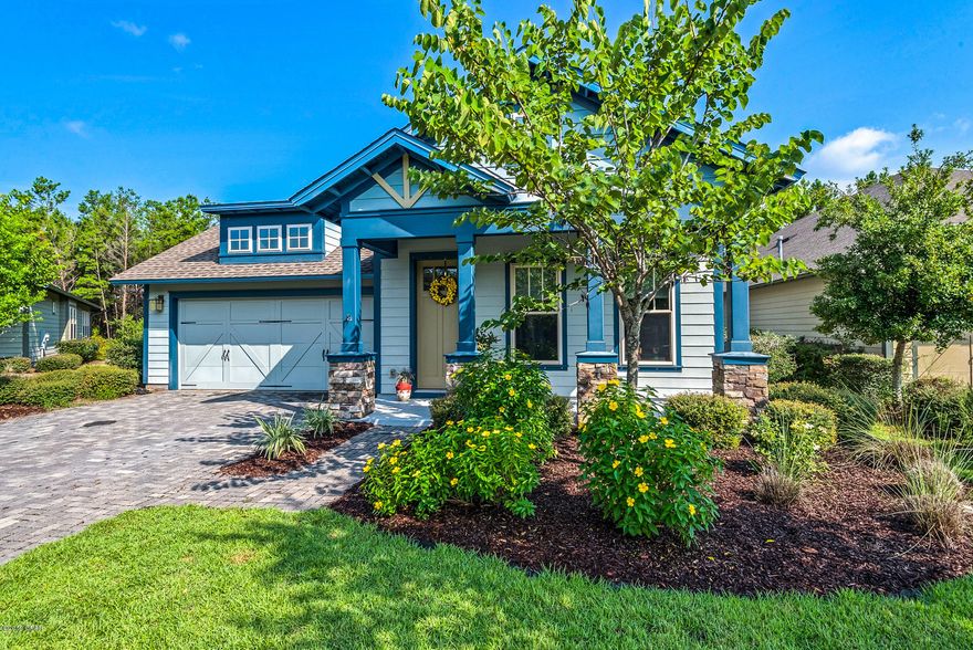 This charming home is situated on a quarter acre homesite located in the coveted community of Wild Heron. Lush landscape welcomes you upon arrival, and once inside this home will exceed your expectations. Glass French doors off of the entry foyer open into the study. Continue past the formal dining area and through to the heart of the home. Perfect for entertaining, the kitchen includes a gas cooktop, range hood, built-in oven and microwave, tons of cabinetry, a pantry, and a generous island with seating for 5. Alongside the kitchen is the great room & an eat-in breakfast area. Two guest bedrooms are separated by a bonus room perfect as a media or play room. And at the rear of the home you will find the master suite, with a bank of windows for abundant natural light. The master bath includes a fully tiled walk-in shower, double vanity, & a walk in closet. Enjoy time on the back patio surrounded by custom landscaping, and natural vegetation. The property sits along conservation space ensuring other homes will not be built behind you. Wild Heron is a stunning community with some of the best amenities along the Emerald Coast and located just minutes from all the shops and restaurants you love on Hwy 30A, in Inlet Beach, or at Pier Park.