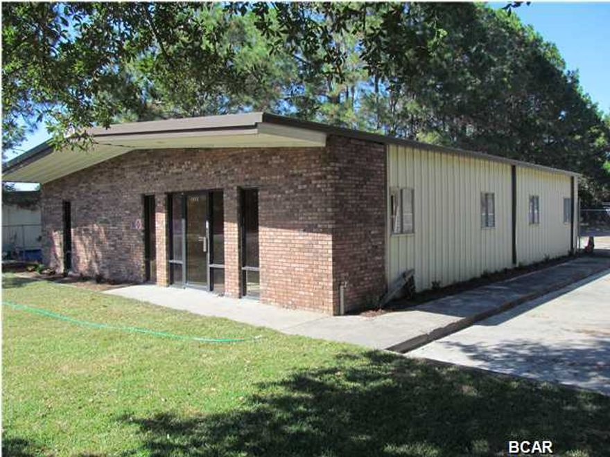 Excellent Opportunity for a service contractor or small business location.  Site includes a 2,000 SF office building with reception area and file room, 5 offices (2 oversized), 2 restrooms and a large break room. The grounds include a large fenced laydown yard with ample room for tractor trailers.