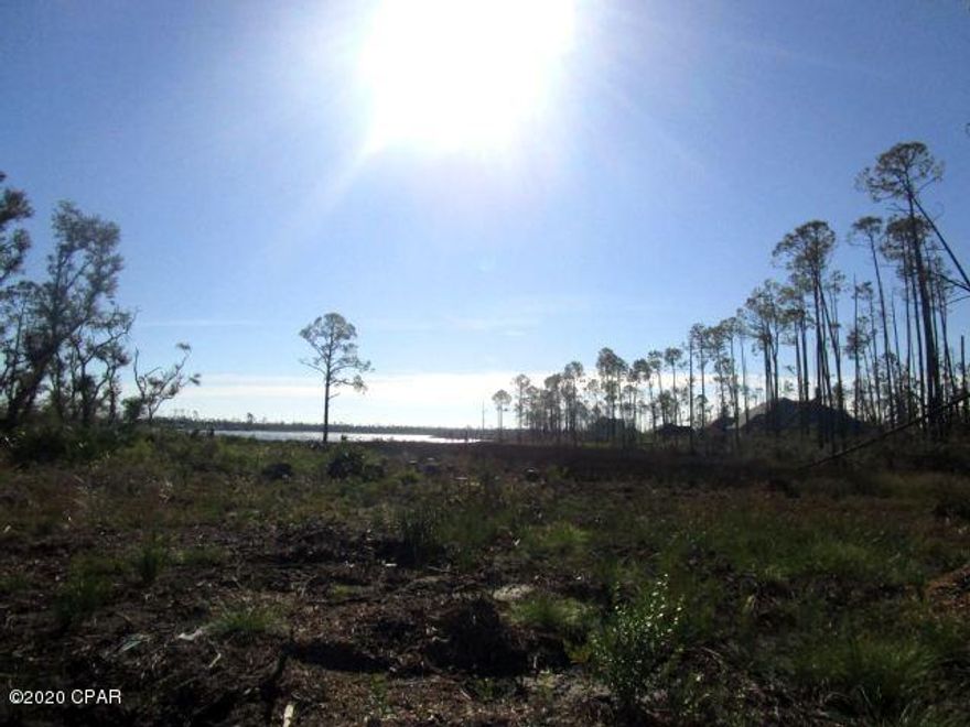 WATERFRONT LOT!  Situated in the community of Laird Point, this is a waterfront paradise set on a peninsula with Bayou views and amenities that include a tennis court.  Laird Point is close to shopping and a short drive to Tyndall AFB.  Lot size is estimated; survey lot for exact measurements.