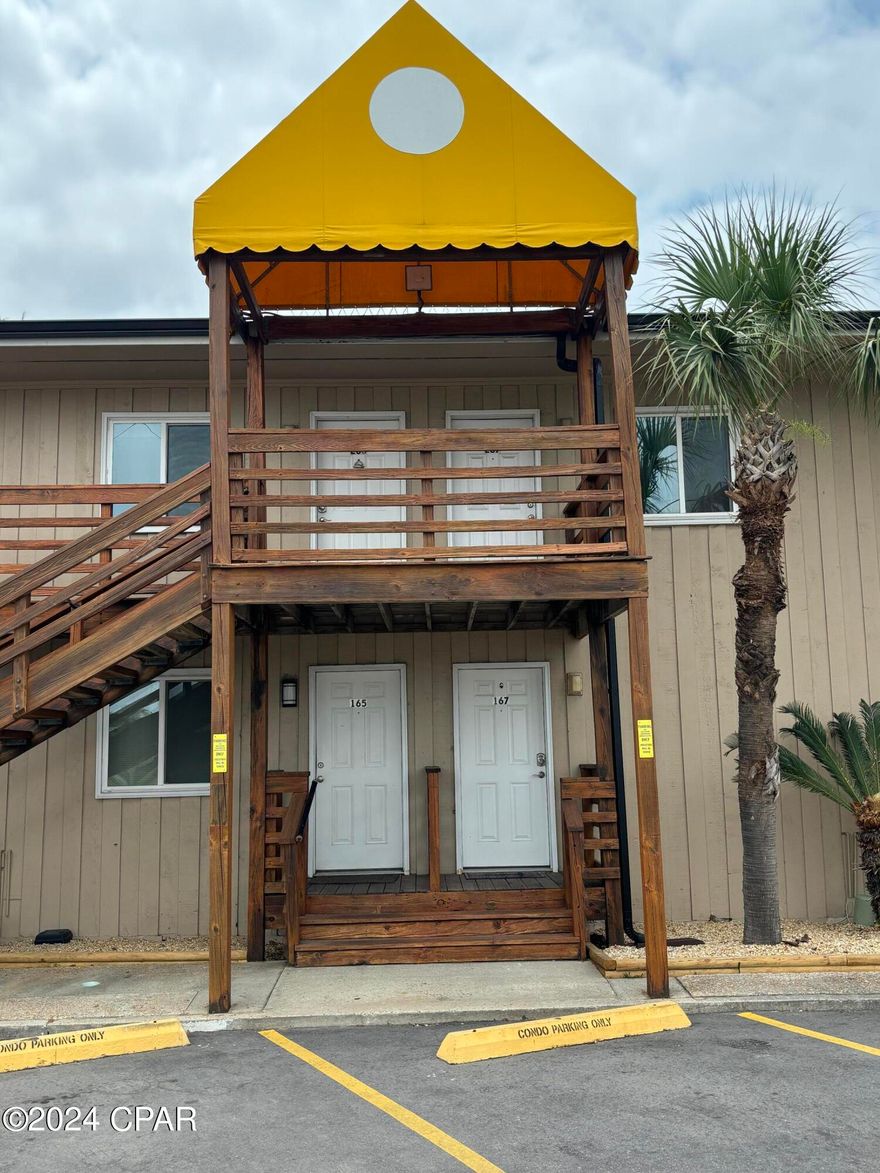 1 bedroom 1 bath condo at Sun Harbor. Overlooking the pool. Just painted, clean. Unwind on the balcony with beautiful views of the bay, the pool and the bridge. Strict no pets policy.