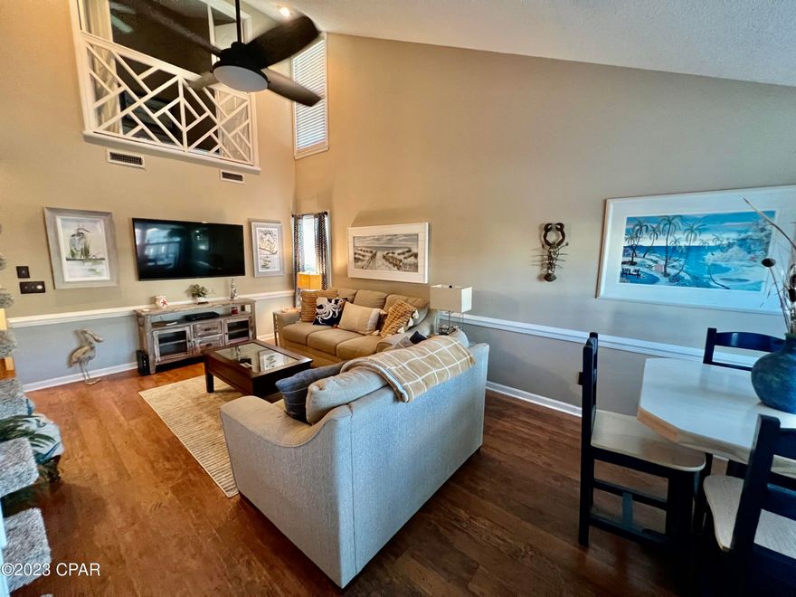 This condo is a MUST SEE and EASY SHOW!!  It has had several updates including; new HVAC, carpet upstairs, counter tops, bathroom vanities, and much more. 
This condo is turnkey ready for an incredible investment or primary residence.  Located towards the front of the desirable Horizon South Condominium community, it's a quick walk to the beautiful emerald coast beaches and also the many ammenties in Horizon South. Amenities include; 4 pools, hot tub, tennis and pickle ball courts, shuffleboard, basketball court, clubhouse with pool tables, fitness center and more!!

*Please note measurements are approximate and should be verified*.