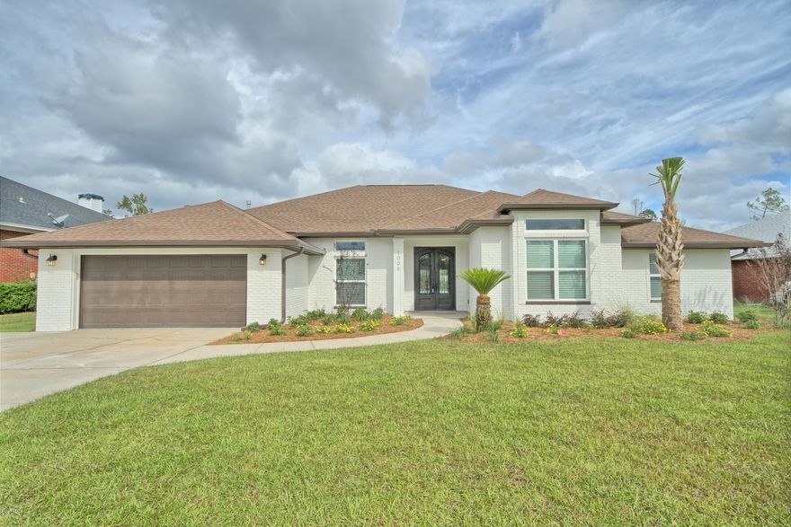 CURRENTLY UNDER CONTRACT, SELLER ACCEPTING BACKUP OFFERS, Remodeled Waterfront home with a pool!  Shallow draft Canal that leads to the bay, fishing, and all kinds of water sport opportunities!4 bedroom 3 bath executive home that has been beautifully appointed with shiplap walls and barnyard doors. Kitchen is a gourmet cooks dream! All stainless appliances, Double oven, cooktop, apron sink, soft close cabinets and a huge island. Open floor plan, formal dining room, office and a reading nook. Master bedroom is huge, two master closets and an ensuite to die for, your own spa retreat, relax and soak in the free standing bathtub, or relax under the rain shower head.3 bedrooms and two full baths on the opposite side to the home just behind the barn doors.1 full bath and bedroom is separated