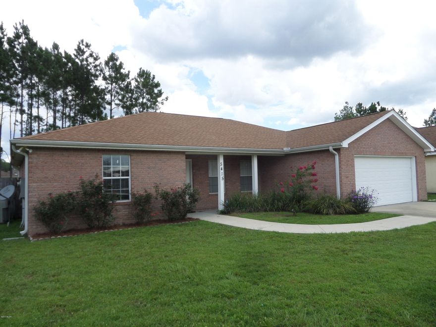 Really nice open concept when you enter this home, split bedroom layout, nice utility room coming from garage into the house, master bedroom with walk in closet. Master bath is very functional. Home has nice closet spaces throughout. You can enjoy a patio off the dining area. The back yard has a privacy fence.