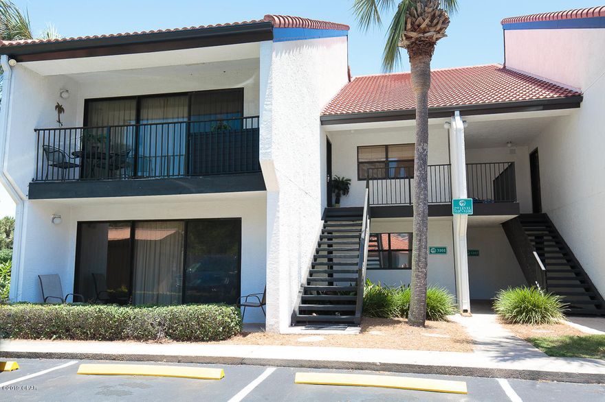 Stellar location, ground floor condo nestled at the end of the building in a very private location and just steps to the pool. Renovated in 2012 & 2013, this beautiful 3 bedroom, 3 bath condo offers exquisite finishes, beautiful decor and super location!.  Edgewater offers guests and owners 11 pools, 4 hot tubs, golf, tennis, restaurant/dining options, tram service to the beach and much more!