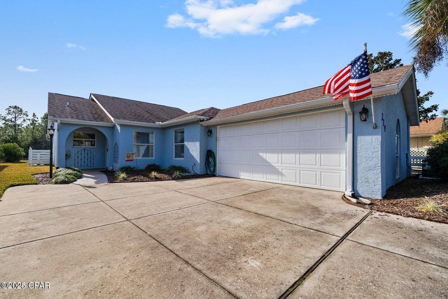 Discover the essence of coastal living at 219 S Glades Trail. This meticulously designed residence boasts 3 bedrooms and 2 bathrooms within its expansive 1,741 square feet. Enter to find a thoughtfully curated interior, showcasing an open floor plan, fresh paint throughout, upgraded kitchen countertops, stainless steel appliances, and more. Bask in the Florida sunshine streaming through numerous windows or unwind beside the screened-in pool. The pool has been resurfaced, and the AC unit as well as the water heater are only a year old. Nestled in a sought-after location, this home offers convenient access to the pristine white sandy beach of Panama City Beach, close proximity to shopping at Pier Park, and the oh so charming Duplin Winery just around the corner. Immerse yourself in the coastal lifestyle and relish the vibrant community of Panama City Beach. Whether you're yearning for a tranquil retreat or an entertainer's paradise, Don't let the chance slip away to claim this coastal gem as your own. Schedule a viewing today!